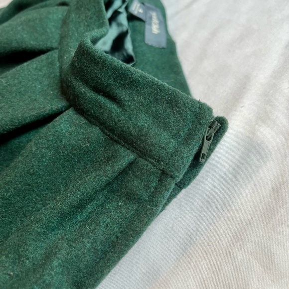 ModCloth Emerald Green Wool Skirt - Picture 7 of 11